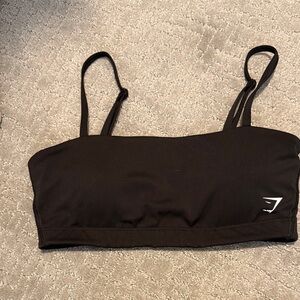 Gymshark Black Crop Top